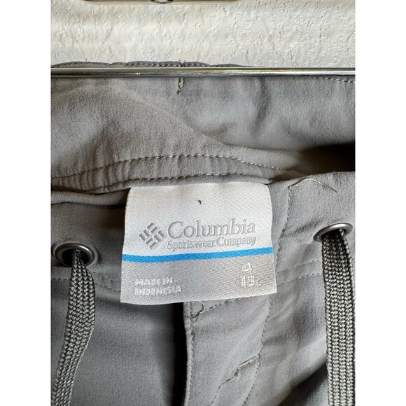 Columbia Omni-Shield Women’s Hiking Shorts Sz 4 Advanced Repellency Outdoor Gray - Picture 10 of 14